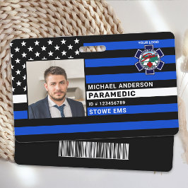 Crachá Cartão de Identificação com Foto Personalizado de 
