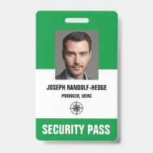 CARTÃO DE IDENTIFICAÇÃO - CREDENCIAL COM FOTO