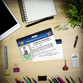 Crachá Cartão de Identificação de Fotografia Filho Person