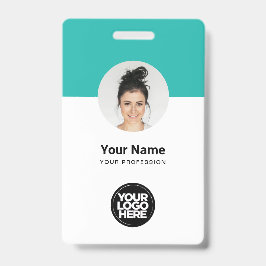 Crachá Cartão de Identificação Personalizado para Funcion