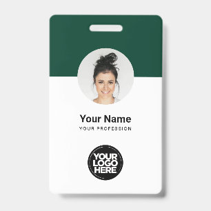Crachá Cartão de Identificação Personalizado para Funcion