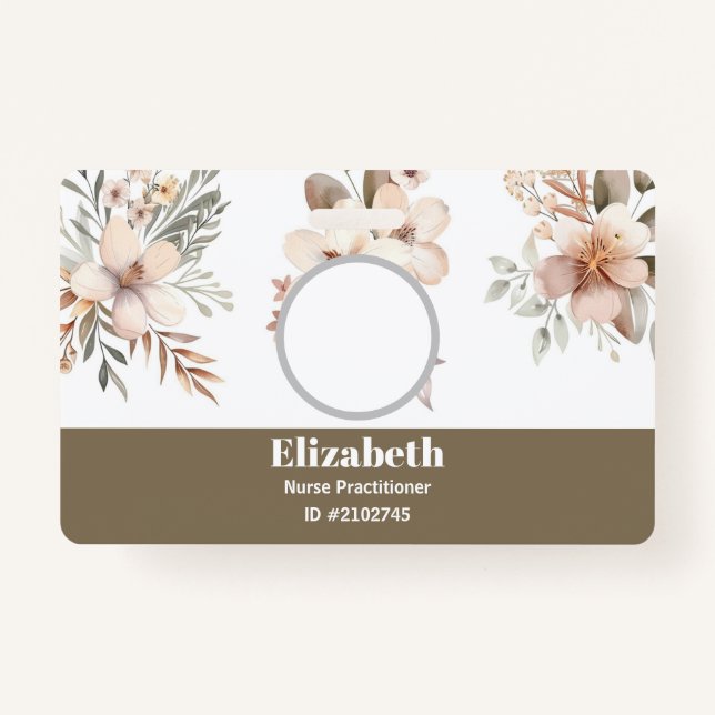 Crachá Cartão de visita de Crachás personalizados (Frente)