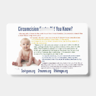 Crachá cartões de informação do intactivismo