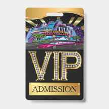 CRACHÁ CASINO VIP Lanyard