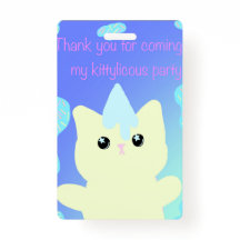 Caticorn Birthday Favor Bags