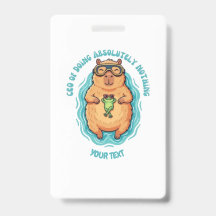 CEO Engraçado do Capivara que Não Faz Nada Persona