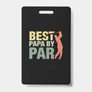 Crachá Citações do Avô Melhor Papai Pelo Par Golf