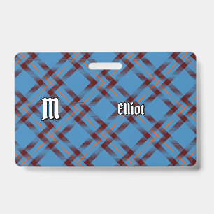 Crachá Clan Elliot Antigo Tartan