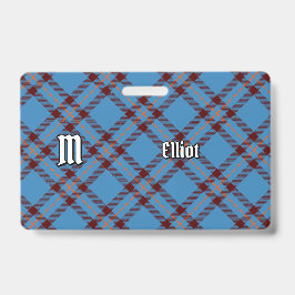 Crachá Clan Elliot Antigo Tartan
