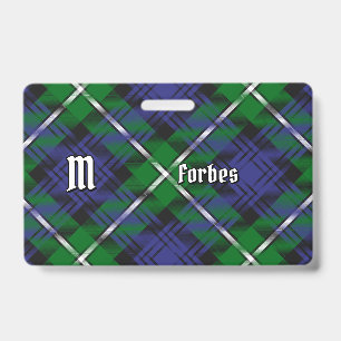 Crachá Clan Forbes Tartan