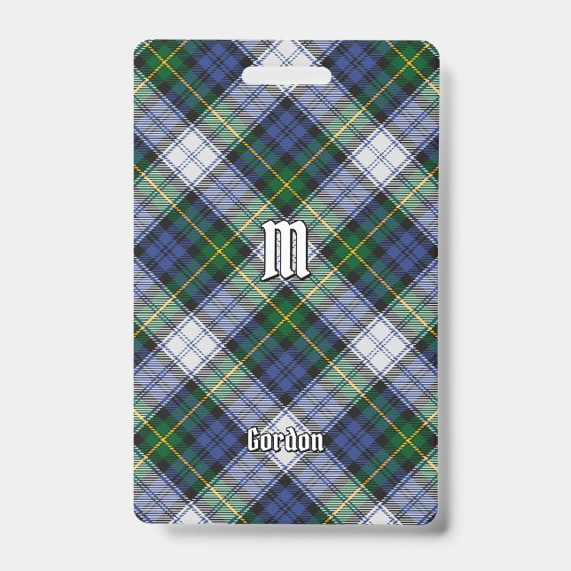 Crachá Clan Gordon Dress Tartan (Frente)
