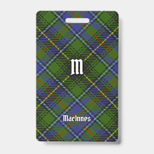 Crachá Clan MacInnes Tartan
