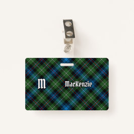 Crachá Clan MacKenzie Tartan