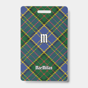 Crachá Clan MacMillan caçando Tartan