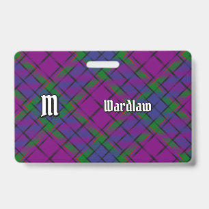 Crachá Clan Wardlaw Tartan
