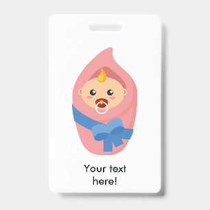 Crachá Clipart de bebê recém-nascido