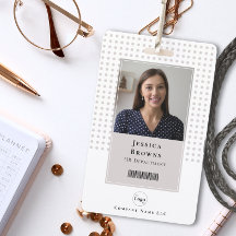 Código QR de foto de estudante/funcionário em bran