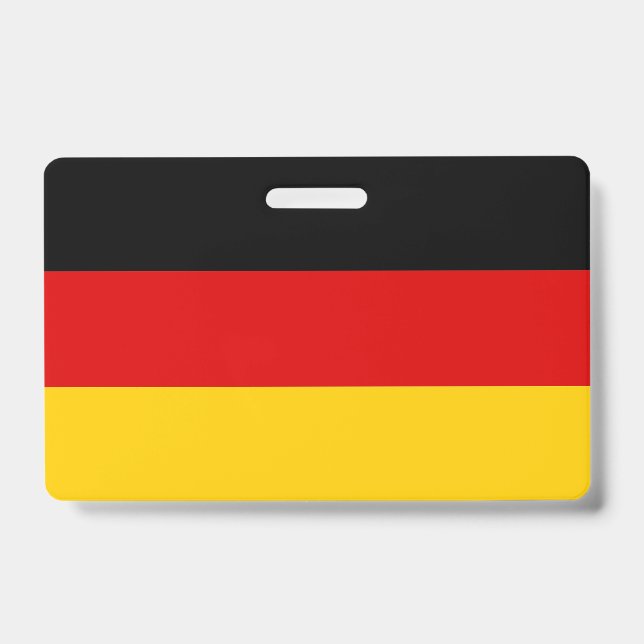 Crachá com a bandeira da Alemanha (Frente)