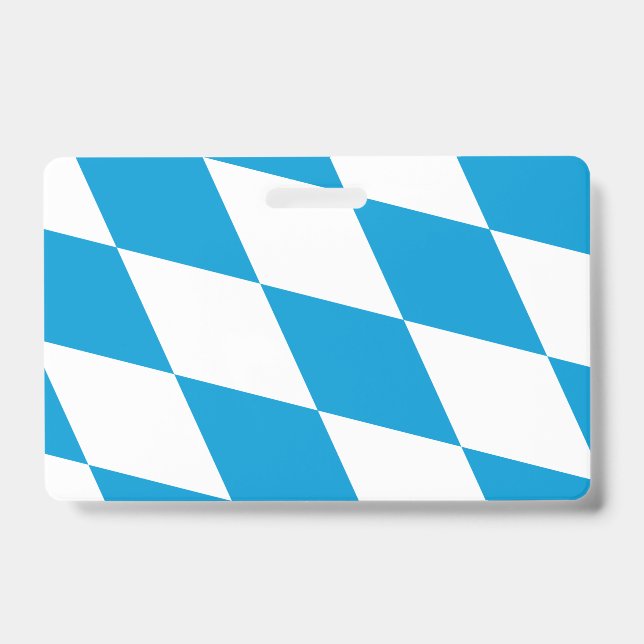 Crachá com a bandeira da Baviera, Alemanha (Frente)