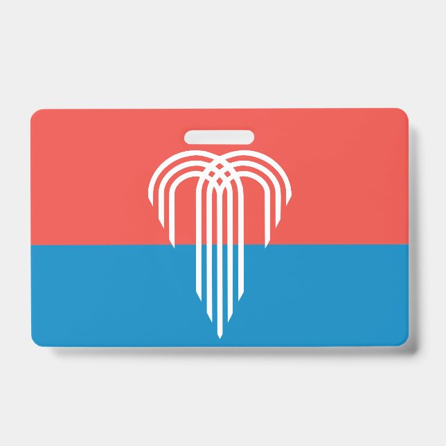 Crachá com a bandeira de Kansas City (Frente)