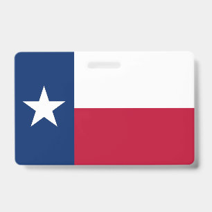 Crachá com a bandeira do Texas, EUA