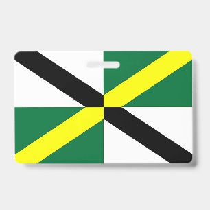 Crachá conhecido com a bandeira da cidade de