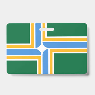 Crachá conhecido com a bandeira da cidade de