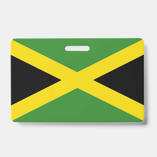Crachá conhecido com a bandeira de Jamaica