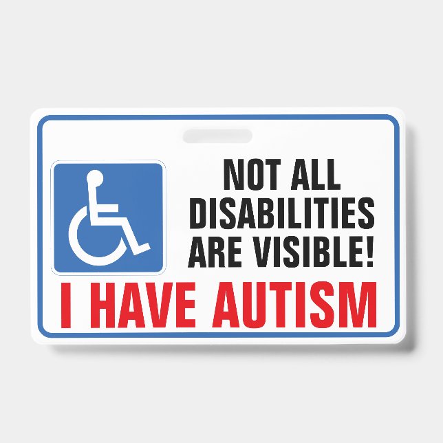 Crachá Conscientização do Autismo (Frente)