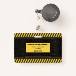 Crachá Construção