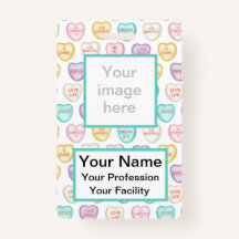 Corações doces personalizados com amor próprio - C