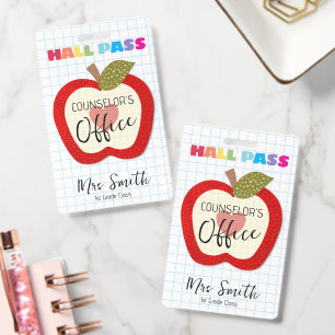 Crachá Cordão de identificação escolar personalizado da A
