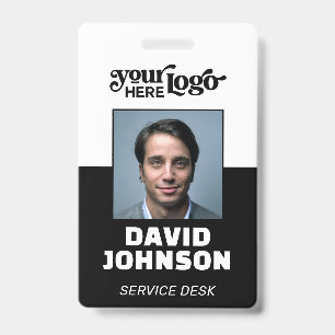 Crachá Corporativo Personalizado ID de Funcionário