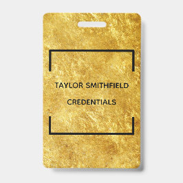 Crachá correia na moda moderna quadrada geométrica do