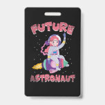 Crachá Cosmonautas do Cosmonaut, Ciência do Espaço Exteri<br><div class="desc">Cosmonautas da Ciência Espacial Exterior Oferecem Astronautas Futuros</div>