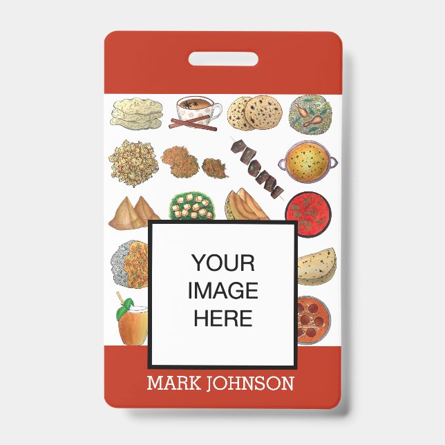 Crachá Cozinha de Restaurante Cafe Chef Garçom Comida Ind (Frente)