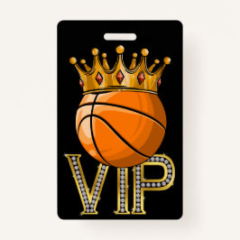 Crachá Cracha VIP de Basquetebol