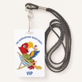 Crachá crachás de Grupo de Praia de Texto Personalizado