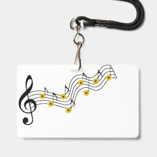 Crachá crachás de notas musicais