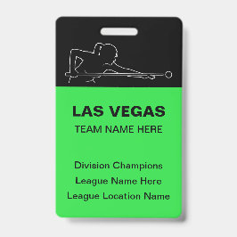 Crachá Crachás de Tema de Bilhar de Las Vegas em Quantida