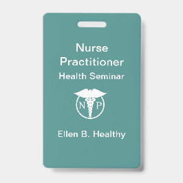 Crachá Crachás do médico da enfermeira