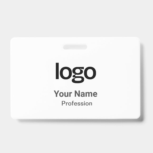 Crachá Crachás Identificadores (Frente)