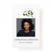 Crachás Personalizados de Ramo Oleícola com Foto