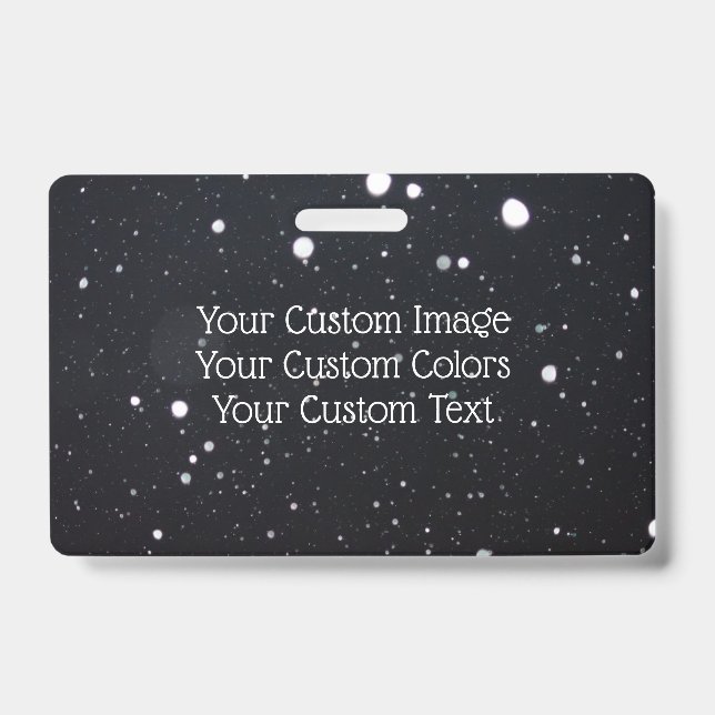 Crachá Criar um personalizado (Frente)