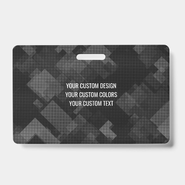 Crachá Crie o seu próprio personalizado (Frente)