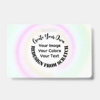 Crachá Crie o Seu Próprio Personalizado