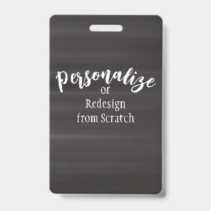 Crachá Crie Seu Próprio Design Personalizado