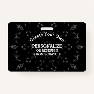 Crachá Crie seu próprio personalizado