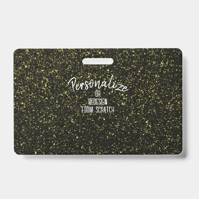 Crachá Crie Seus Próprios Produtos Personalizados (Frente)