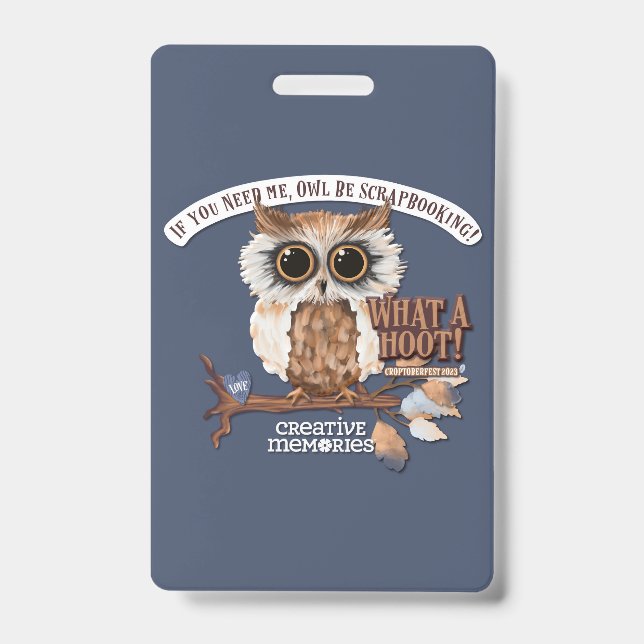 Crachá Croptoberfest 2023 Bagagem (Frente)